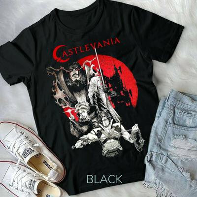 Сорочка Dracula Castlevania, сорочка castlevania, аніме жахи симфонія ночі