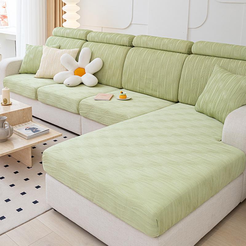 Summer Ice Silk Stretch Sofa Cover Cover All -Inclusive Universal Cover Universal New Sofa Cushion Summer Cover Towel
