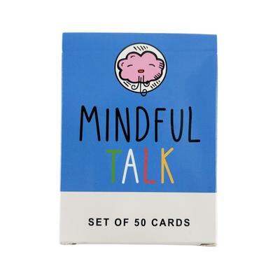 Mindfulness Talk Karetní hra Škola mindfulness Hra pro děti Karty pro všímavou konverzaci pro děti a rodiče