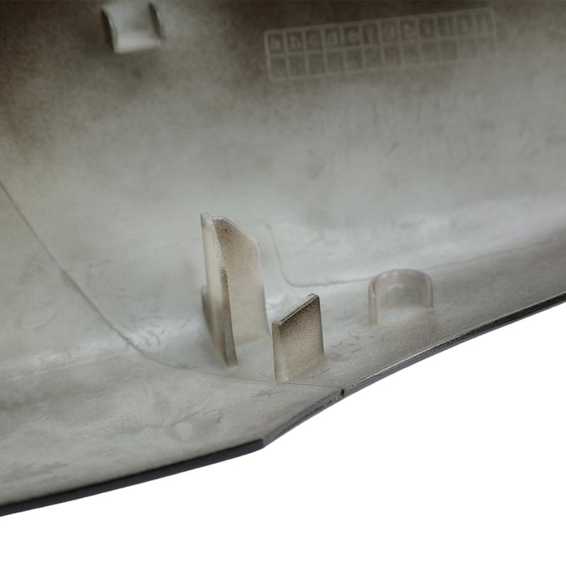 Backspegelkåpa För Volkswagen Scirocco Beetle CC EOS Passat 2009 2010-2017 Målad Svart Med Spänne Biltillbehör