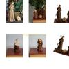 KX4B Decorative Religious Nativity Scene For Christmas Decors Collector Figurine