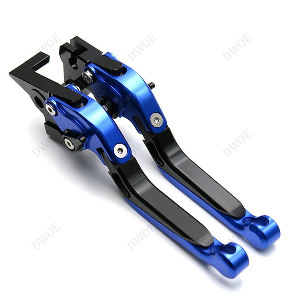 Motorcycle CNC Aluminum Adjustable Folding Brake Clutch Levers Extendable Handlebar Hand Grips for Yamaha FJ1200 XJR1200