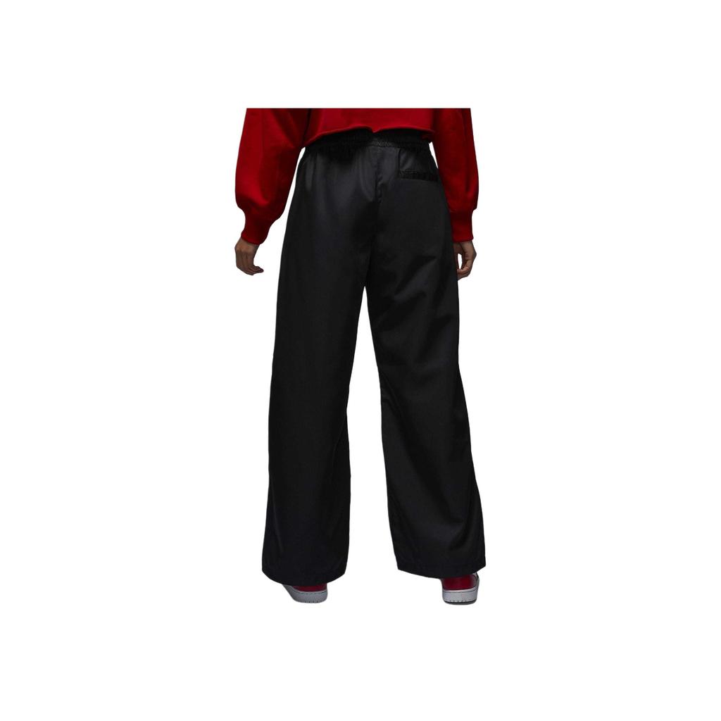 Jordan Comfortable Solid Color Loose Casual Pants Women Bottoms Black White HF9466-010