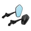Aluminum Side Glass Wide Angles Glass Glass Modern Designings Side Glass Motorcycle Modification Part Suitable for UQI