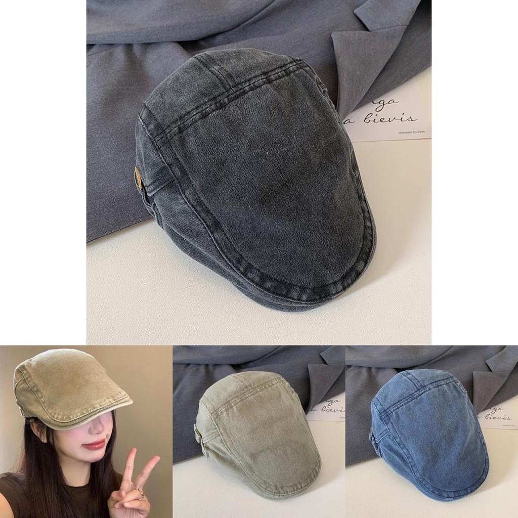 Fashionable Plain Vintage Beret Cap For Men And Women With Elegant Embroidery Spring For