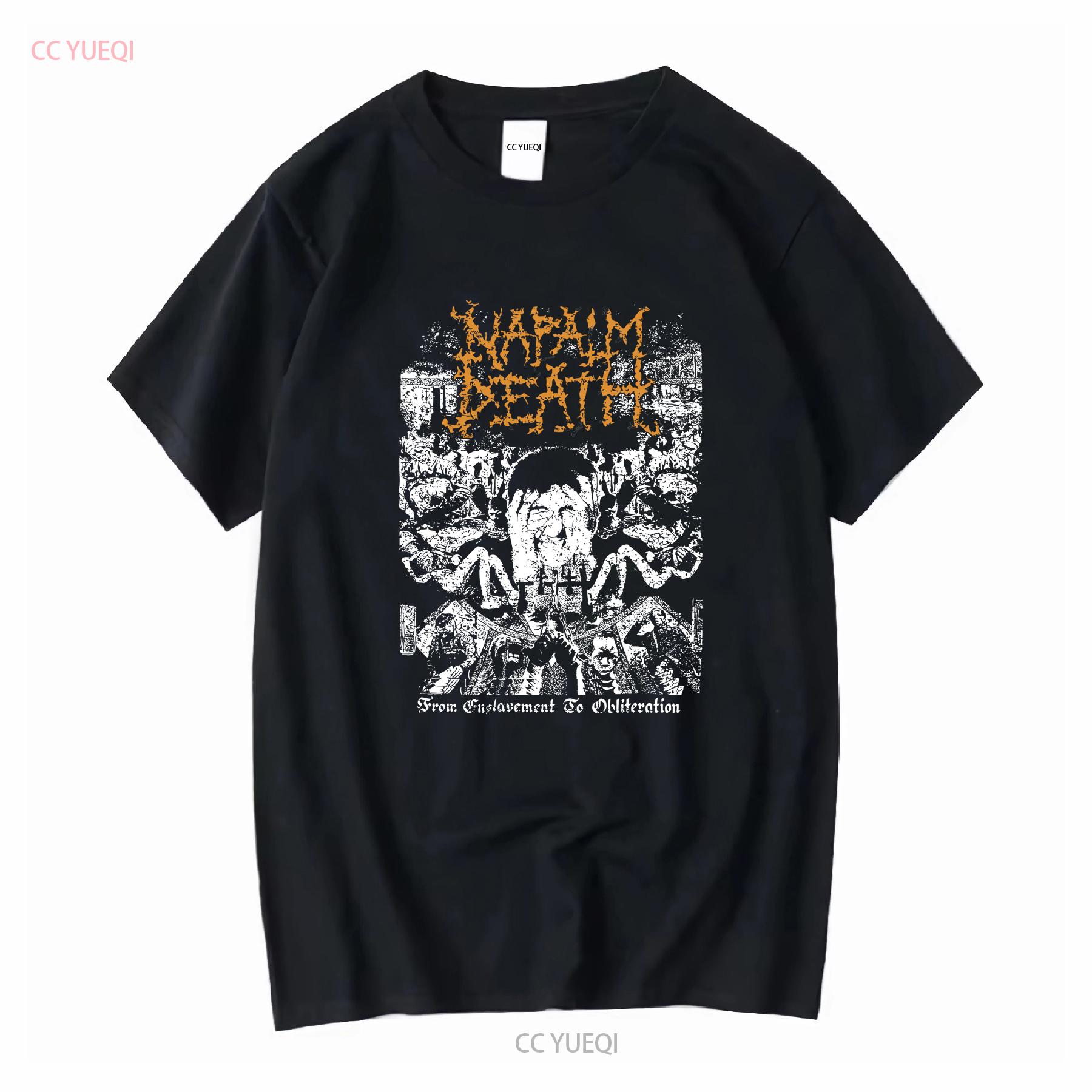 

NAPALM DEATH cd cvr FROM ENSLAVEMENT TO OBLITERATION Official SHIRT XL new long or short sleeves vintage Washed Breathable 4XL