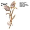 Scarf Holder Women Brooch Sparkling Cubic Zirconia Imitation Pearl Decor