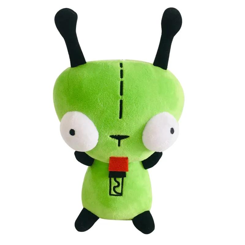 20cm Alien ET 3D Eyes Green Invader ZIM GIR Dog Plush Figure Toy Soft Stuffed Collectible Toy Christmas Gift Toys for Children 20CM зелёный