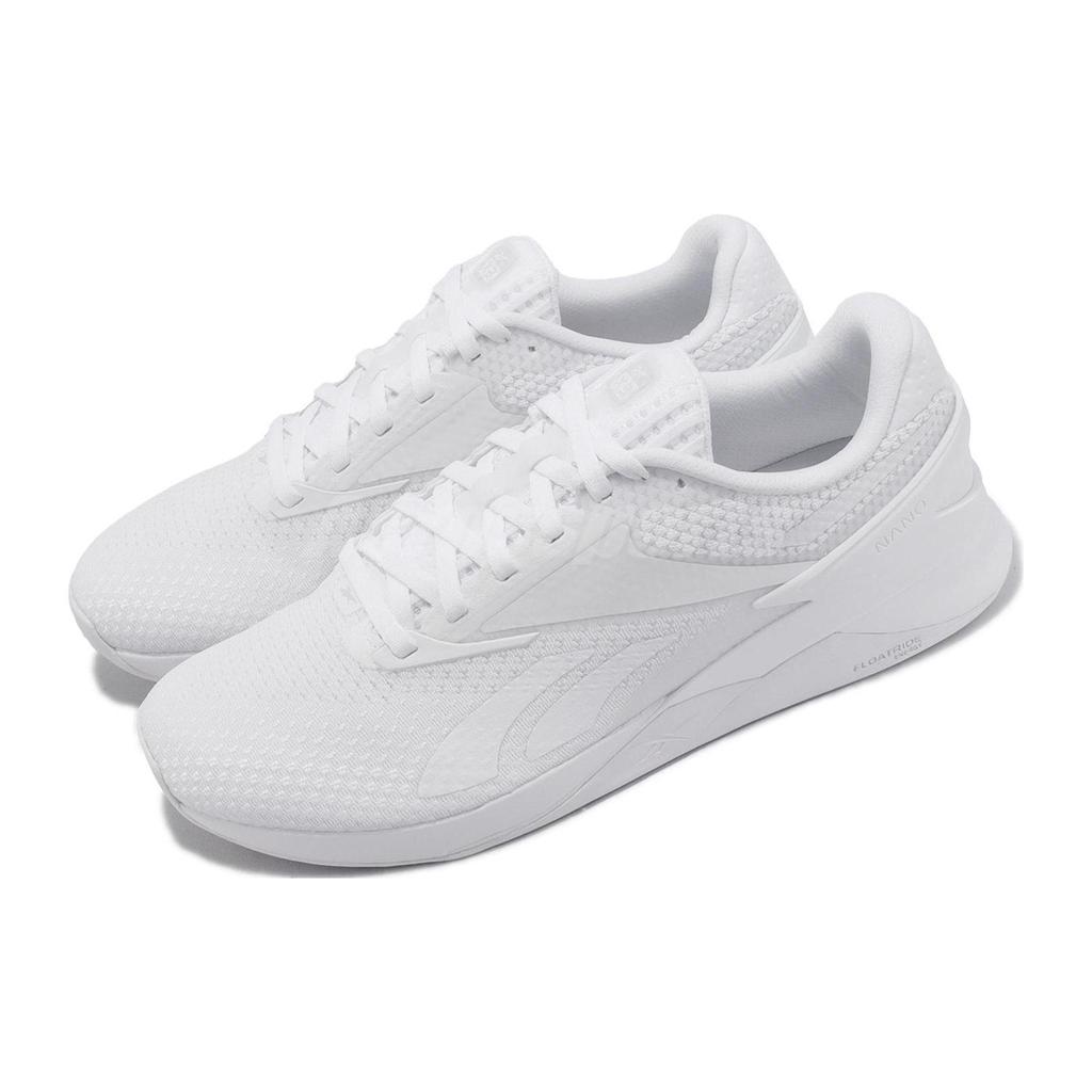 Reebok Nano X3 White Unisex Sneakers Cold-Grey 100033777