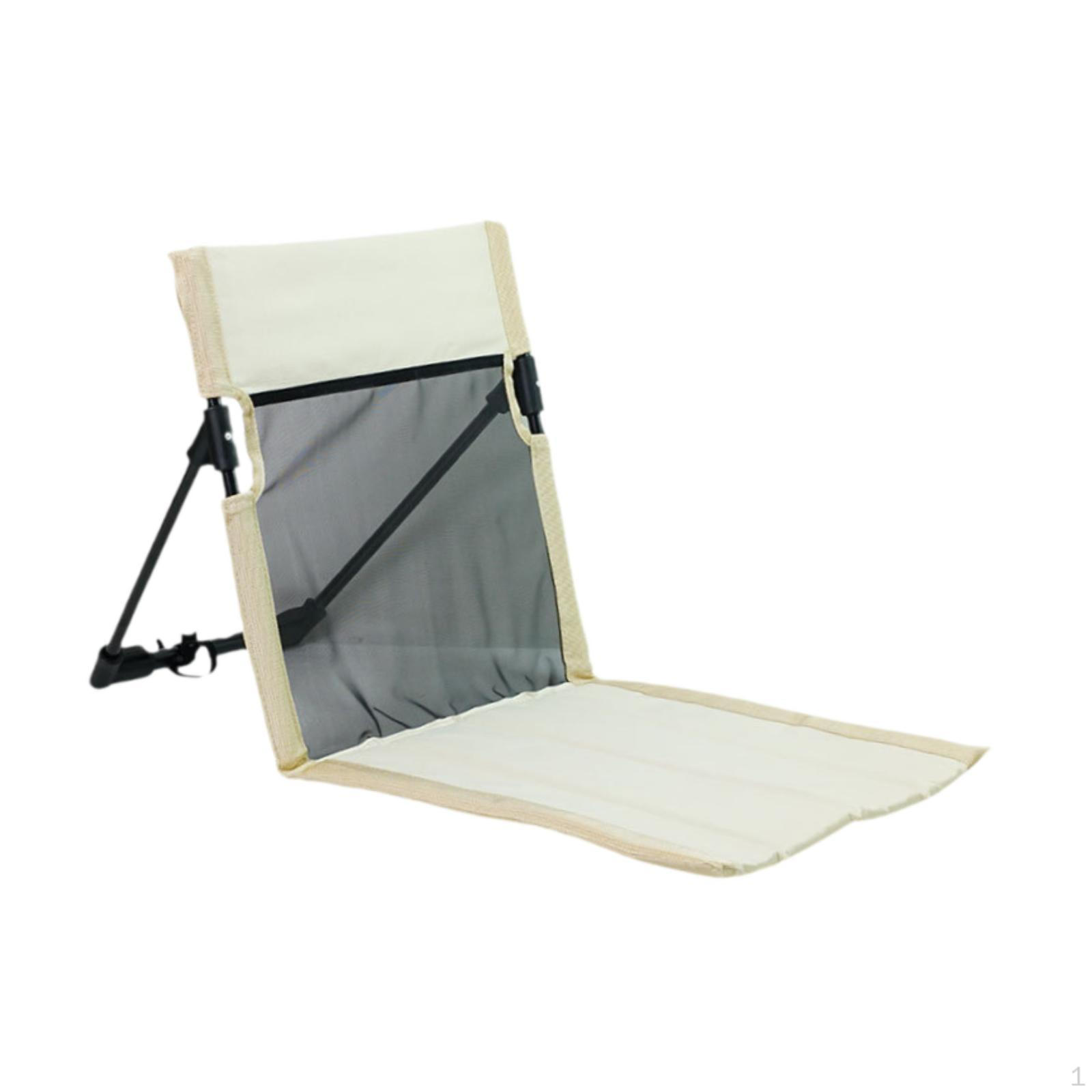 

Beach Seat Floor Chair with Carry Bag for Fishing And Concerts білий