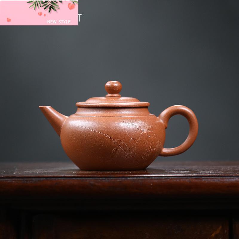 130ml Chinese Yixing High Grade Purple Clay Teapots Beauty Tea Infuser Kettle Famous Handmade Tea Pot Zisha Tea Set Collection
