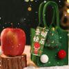 Cartoon Christmas Candy Bag Santa Cookies Storage Bag Xmas Snacks Handbag  New Year Gift