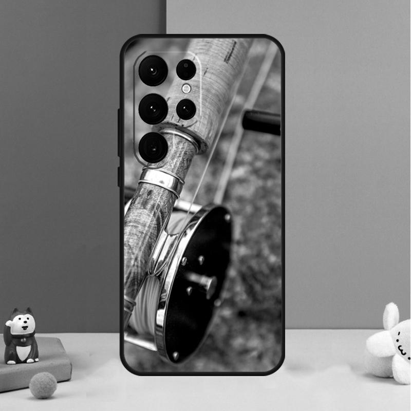 Fishing Rod Case For Samsung Galaxy S23 Ultra S24 S22 Note 20 10 Plus S8 S9 S10 S21 S20 FE Back Cover