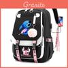 Cute Cartoon Stitch Backpack For Kids With Usb Charge Port