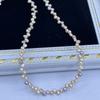 1String, Purple Yellow White Natural Freshwater Pearls, Top Sided Drilled Hole Pearl Beads for Jewelry Making DIY Crafts (Beads 4-5mm, Length 36cm)