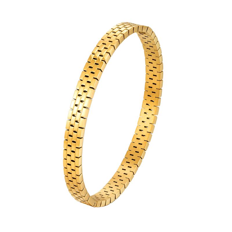 

Высокое качество, уникальный дизайн, браслеты из нержавеющей стали в форме цепочки для часов для женщин, модные ювелирные изделия в подарок