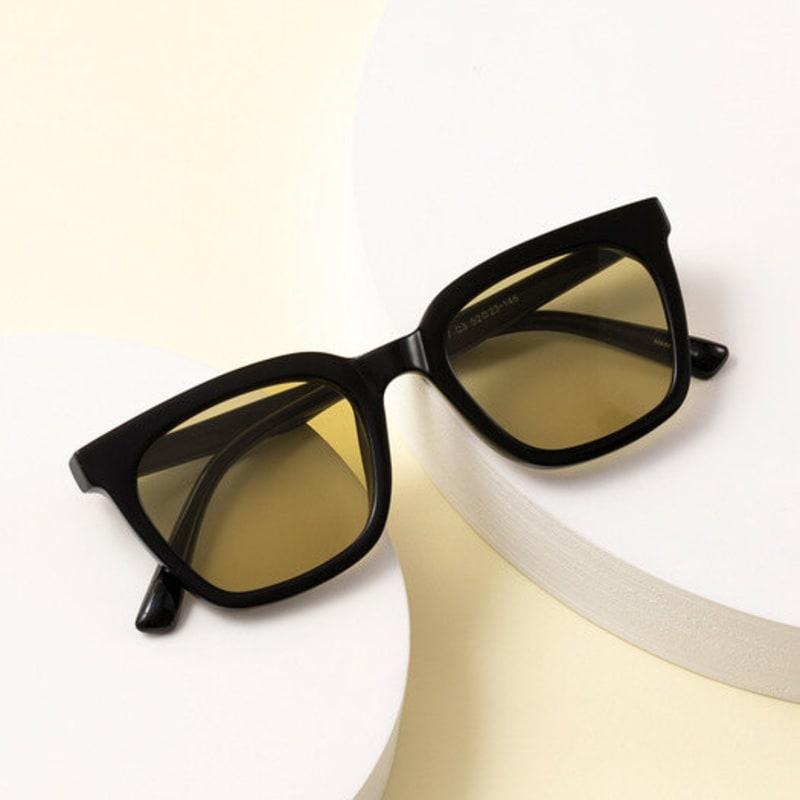 RECLOW RECLOW FBB77 BLACK GREEN Sunglasses