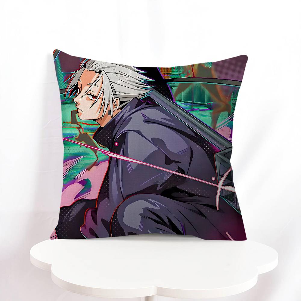 

S-Sakamoto Days Cushion Cover Car Throw Pillow Case For Sofa Car Christmas Gift 40x40cm 45x45cm 16x16Inch