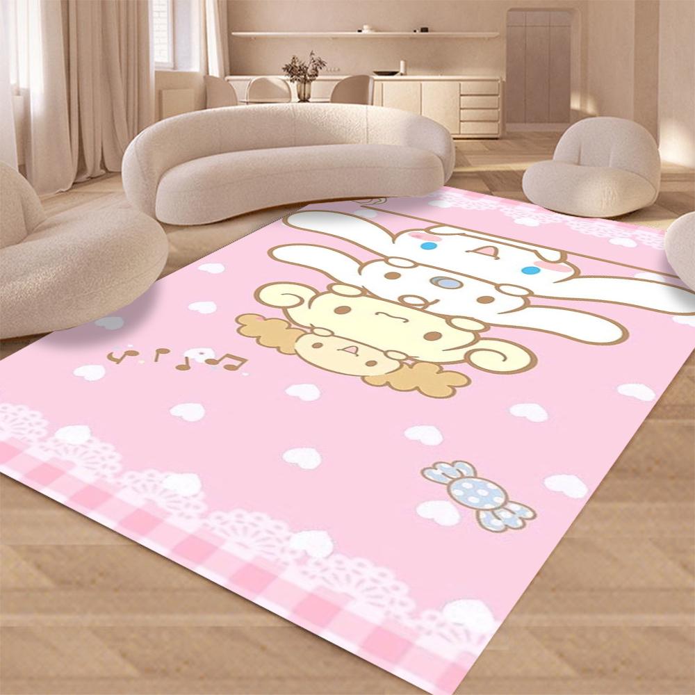 Covor Covoraș Desen Animat Disney Cinnamoroll Câine S-anrio pentru Casă Living Dormitor Decor Sofă Covor Copii Covoraș de Podea