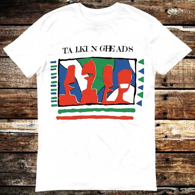 Talking Heads Anime Cartoon Drawing Vinyl Cover T Shirt 6198 Unisex T-Shirt