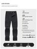 Men's Waterproof Multi-Pocket Cargo Ski Pants - Plus Velvet Warmth, Outdoor Sports / Mountaineering, Straight Leg, Autumn-Winter Long Pants