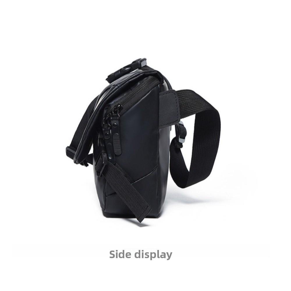 Waterproof Men Crossbody Bag Large Capacity Chest Bag Korean Style Student Shoulder Bag  Cycling