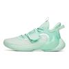 Anta Chaussures de Basketball Basse Tige Absorption des Chocs Fleur d'Eau Antidérapantes Résistantes à l'Usure Respirantes Homme Baskets Lime-Soda 112121604S-4