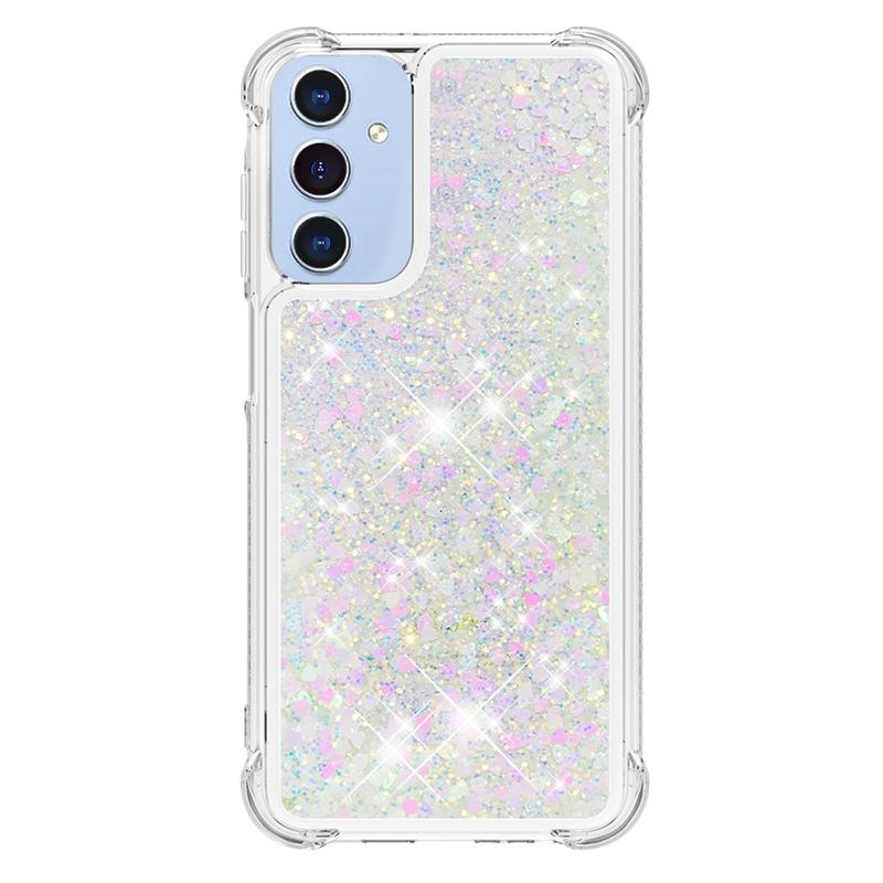 For Samsung Galaxy A17 Case A 17 5G SM-A176B Cover Glitter Quicksand Dynamic Liquid Case For Funda Samsung A17 Phone Cover Coque