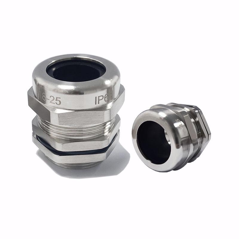 Waterproof Explosion-Proof Stainless Steel Cable Gland - Complies with National, British, and German Standards