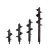 Garden Auger Spiral Soil Auger Umbrella Hole Excavator Solid Shaft Auger Flower For Planting Digging Soil Nursery Flowers