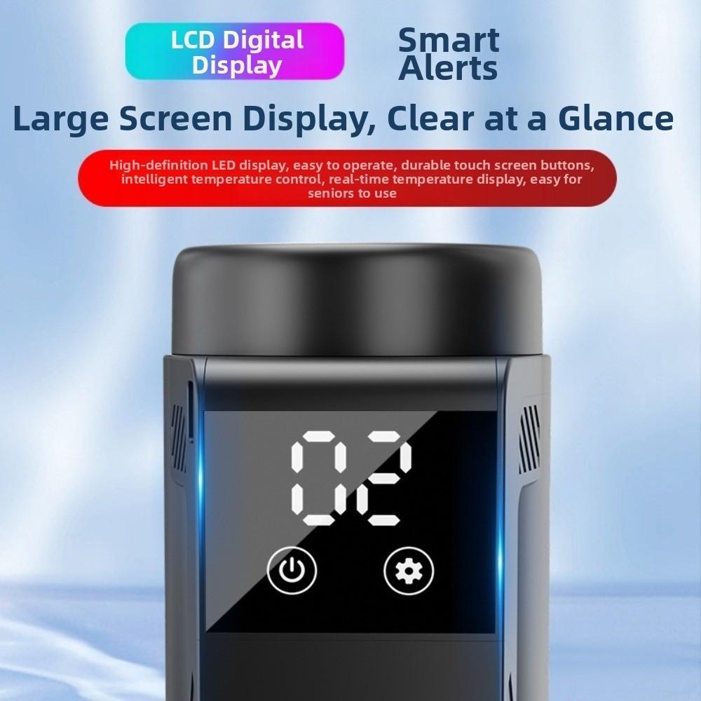 LCD Display Insulin Cooler Travel Cup Insulated USB Refrigerator Cooler Box Travel