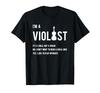 A Fun, Humorous Gift for Classical Music Lovers and Viola Lovers. Viola Player, Viola Joke, Viola T-shirt.