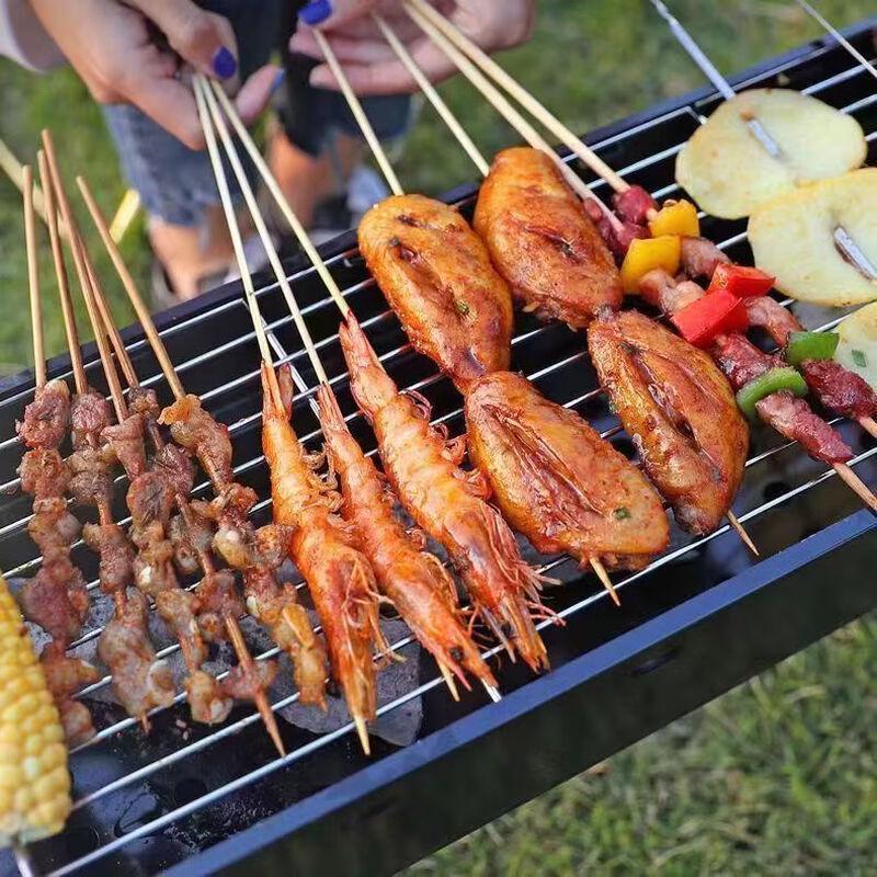 ZISIZ Portable Folding Charcoal BBQ Grill