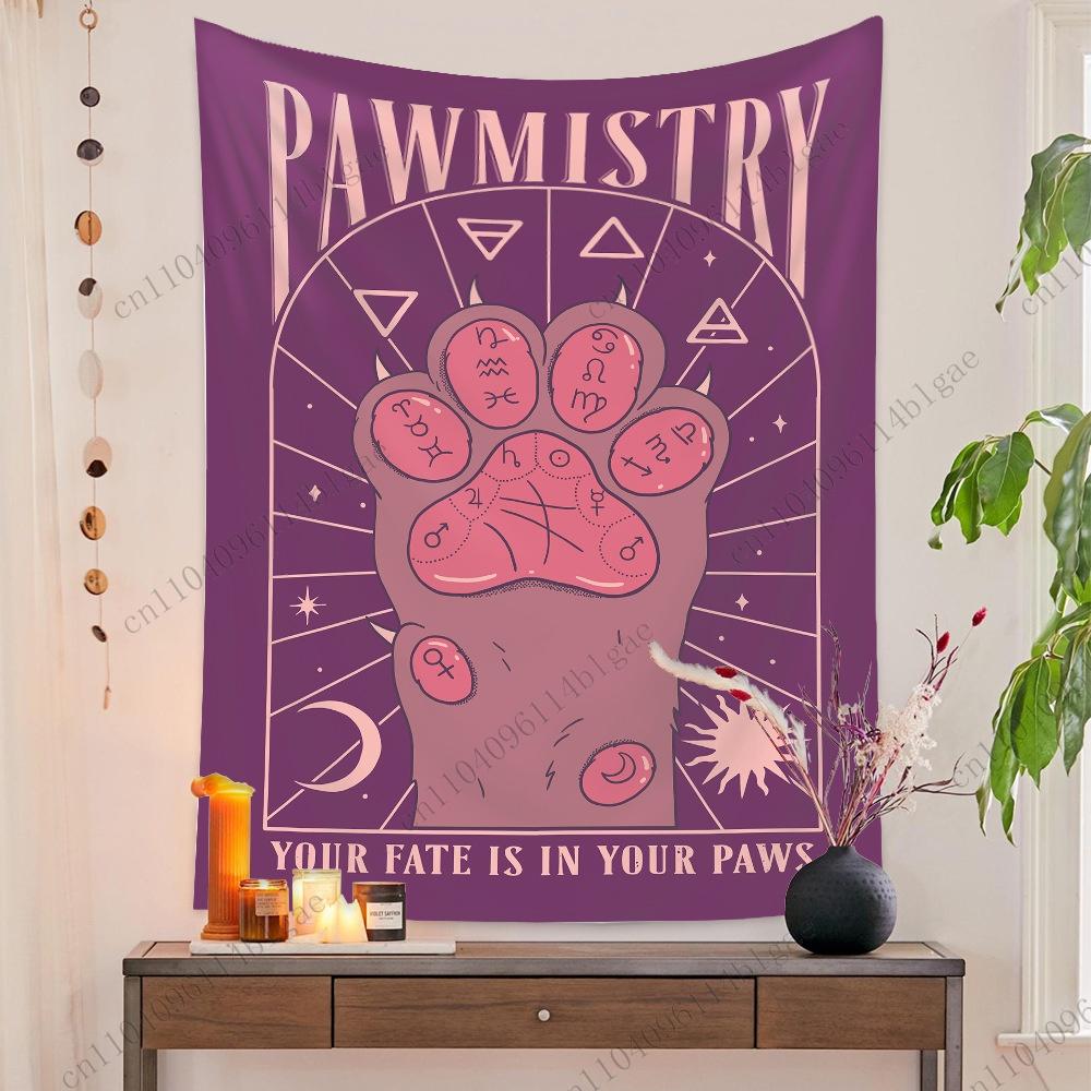 Mysterious Divination Style Bedroom Wall Tapestry - Mystical Culture Background Decoration Personalized Space Ornament
