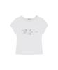 ROCKCAKE Legacy Crop Top - White