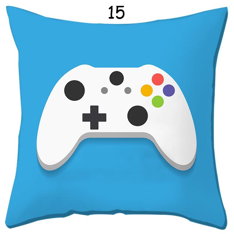 Gift for Boy Gamer Print Pillowcase Bedroom Decorative Polyester Cushion Cover  Pillows Decor Home Linen Pillow Case