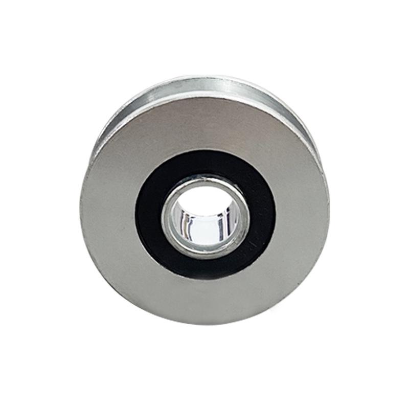 Miniature Steel U-Groove Bearing Pulley for Hoist and Elevator Wire Rope