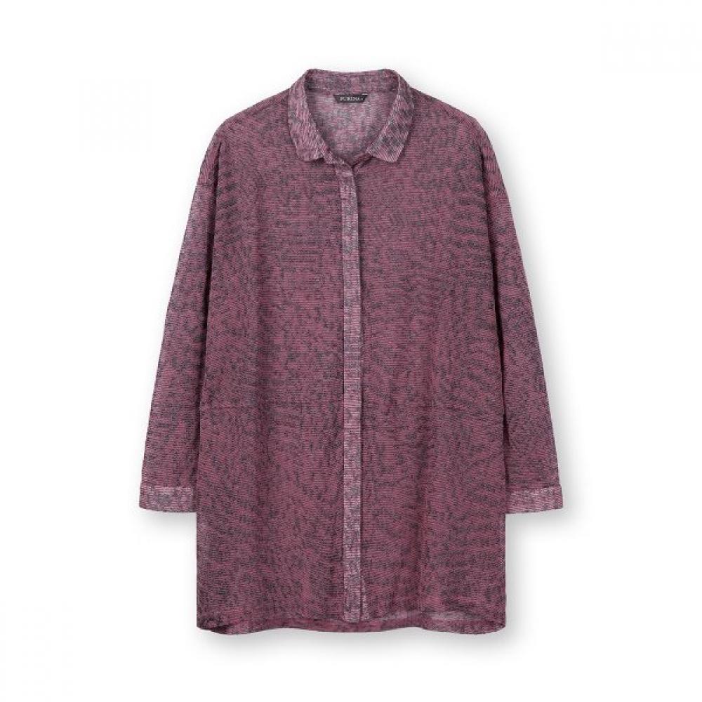 Furina Techno Jersey Knit Blouse Pink/S (55)