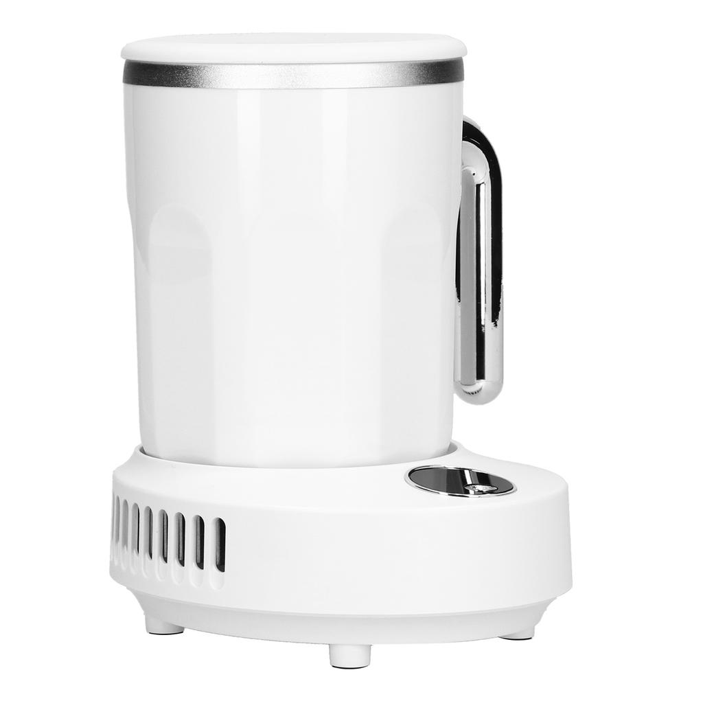 Smart Temperature Control Cup Dual Purpose Desktop Coffee Beverage Fast Cold Heating Cup for    (White )