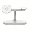 3 In 1 Magnetic Wireless Charger Stand For Magsafe iPhone 16 15 14 13 12 Pro Max Apple Watch 1-9 AirPods Fast Charging Station