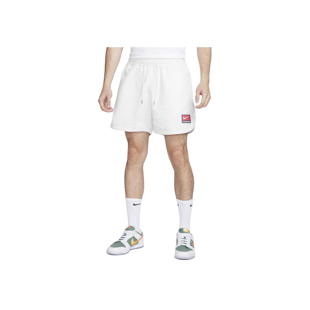 Nike Casual Mid-Waist Straight Loose Fit Sports Shorts Men Shorts White FB7266-133