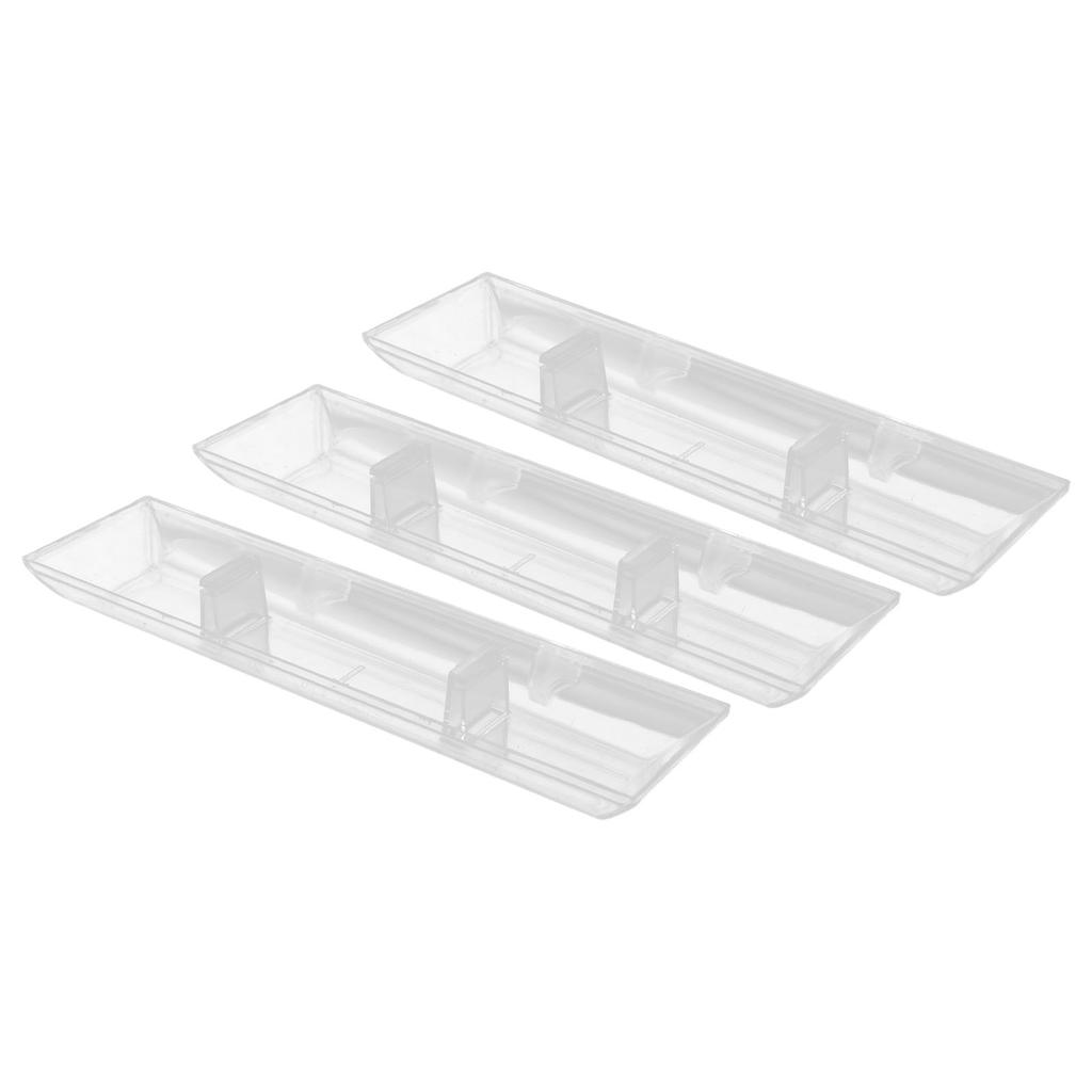 3 Stück Dunstabzugshaube Ölauffangbehälter Rechteckige Ölauffangbox für Küche Zuhause Restaurant