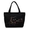Cute cat print large capacity simple fashion bag fashion personality portable shoulder new tote bag
