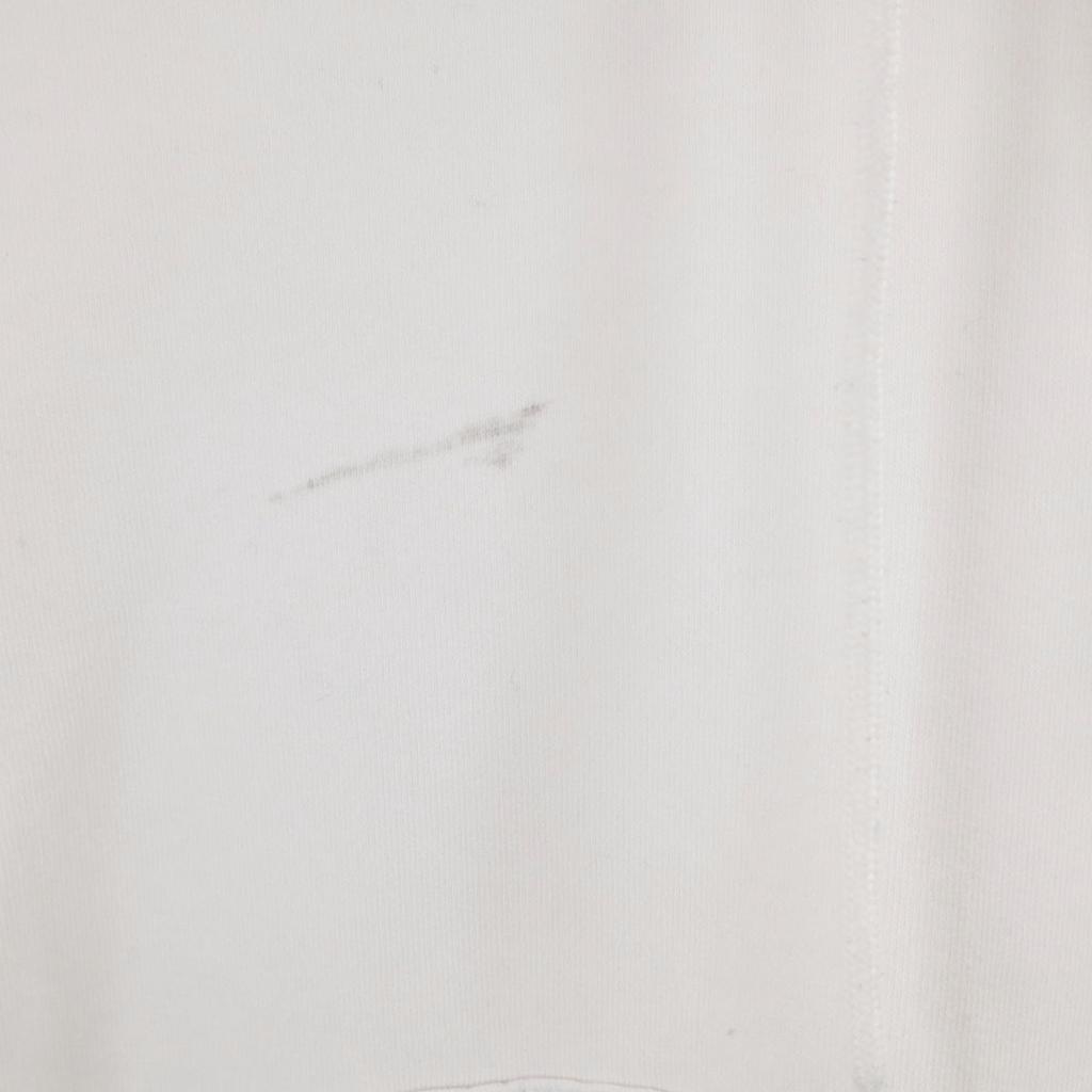 MSGM Made In Italy Long Sleeve Sweatshirts XS White Back Brushed Men's Used