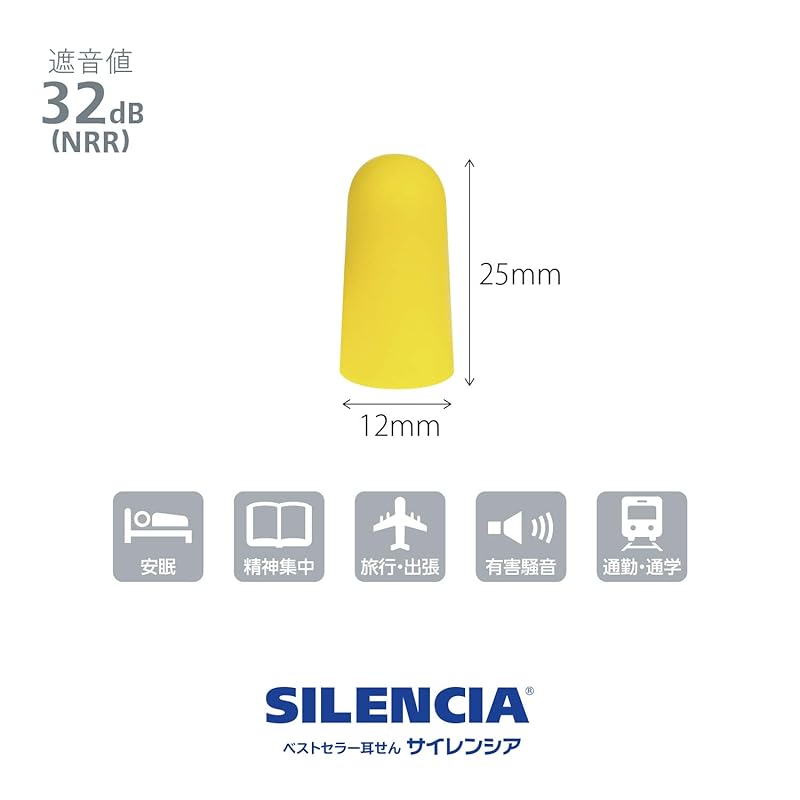 DKSH Japan Silencia reguläres Vorteilspaket, 10 Paar enthalten