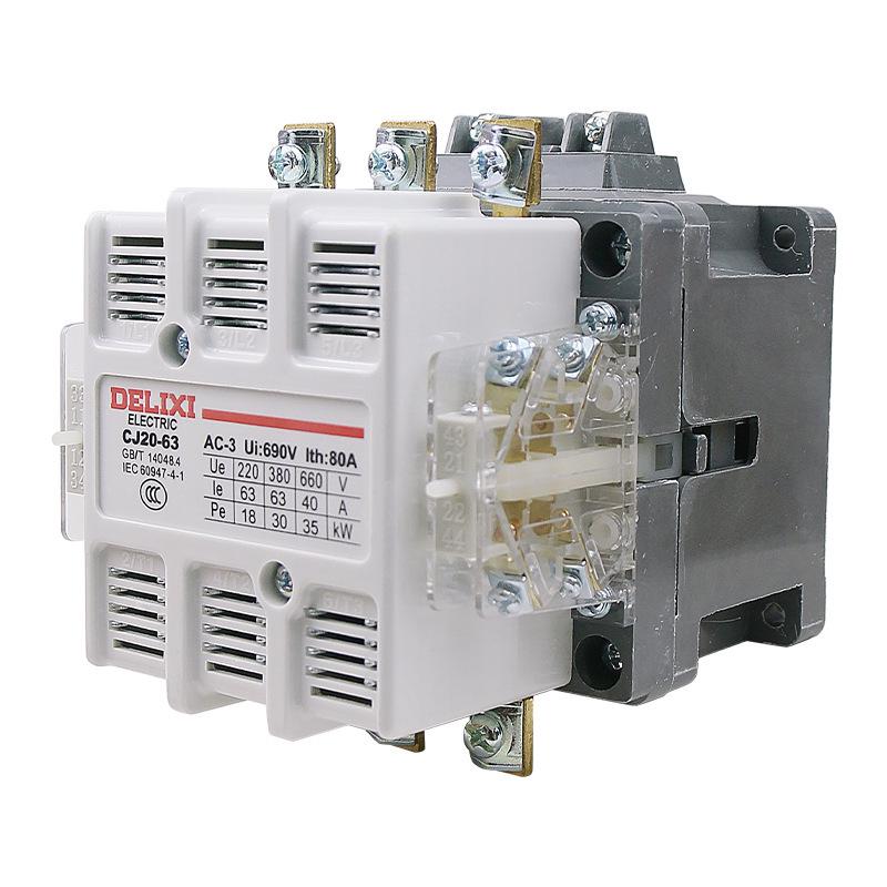 DELIXI First-Level Authorized CJ20-630 AC Contactor