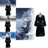 Elegantes 2024 Dark Style Cosplay-Outfit Für Rollenspiele Mit Ausgestelltem Rock