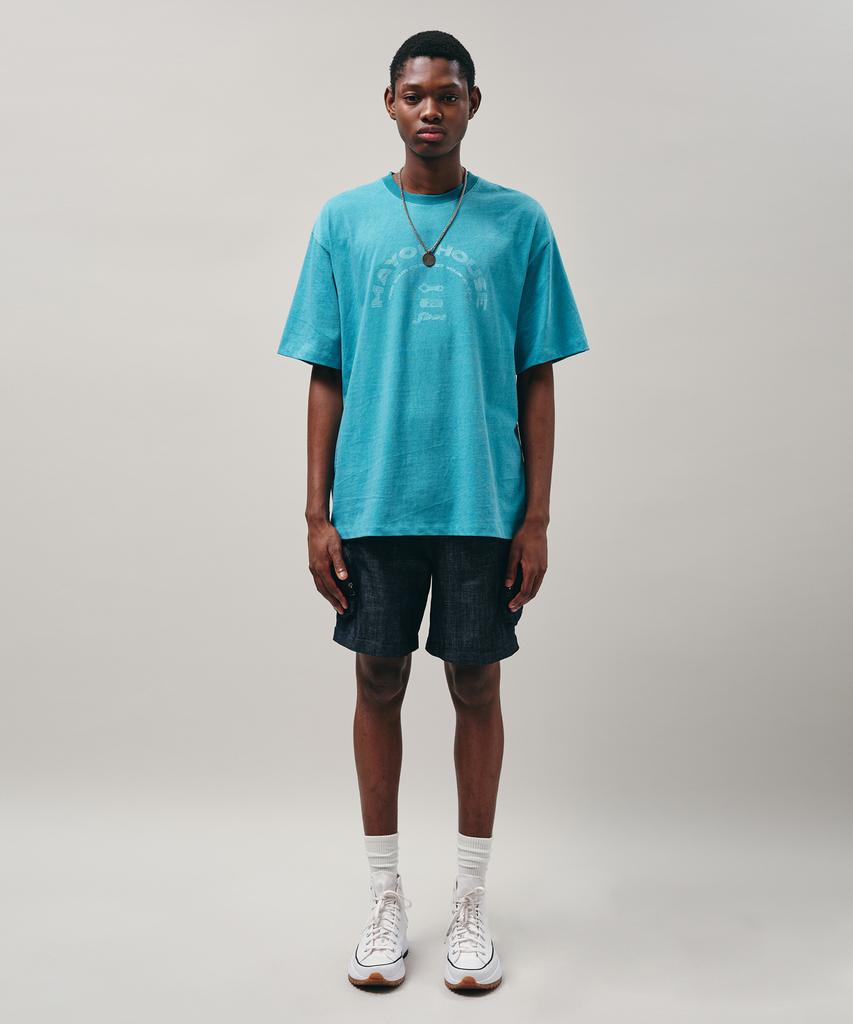MAYOL Vintage Logo Short Sleeve Unisex T-Shirt_Mint