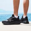 Anta Comfortable Trendy Shock Absorbing Non-Slip Low-Top Casual Running Shoes Men sneaker Basic-Black 912435512-5