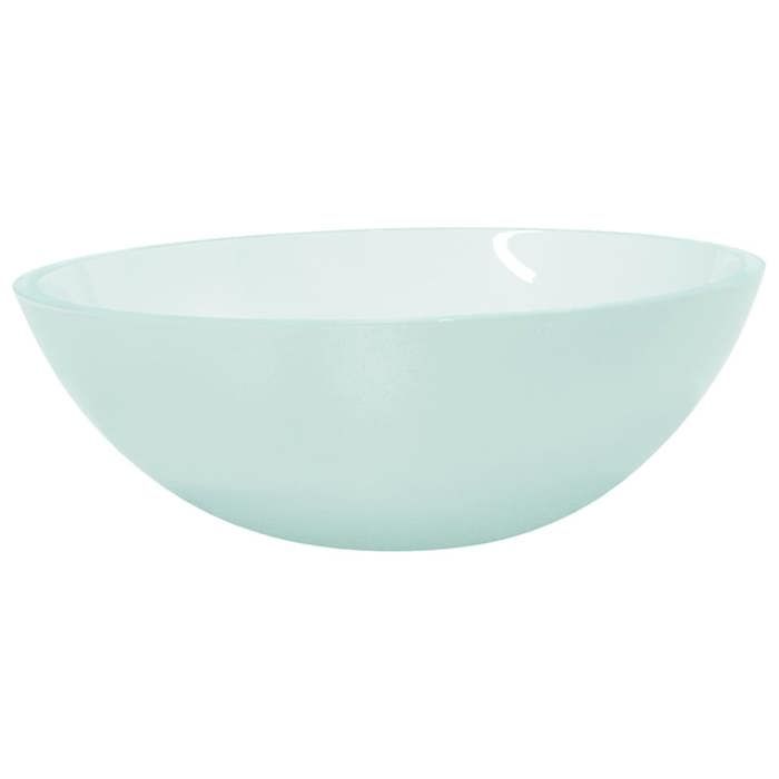 VidaXL Countertop Washbasin Toilet Sink Hand Basin Bathroom Sink House Interior Glass 50x37x14 345243